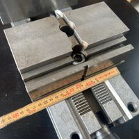 Röhm RKK 135 Präzisions Maschinenschraubstock 50kg