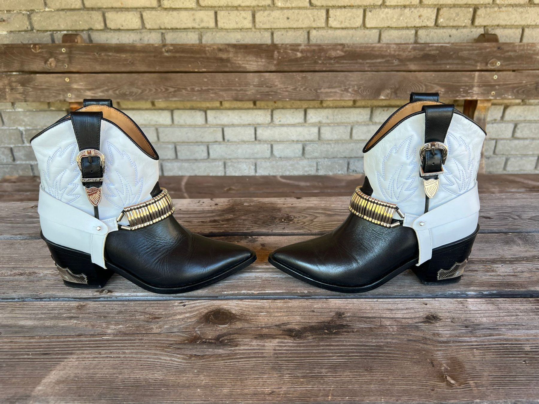 Damenschuhe: MEGA Toga Pulla Cowboy Stiefeletten Gr. 35,5 - 230925 – Gebraucht aus Küssnacht am Rigi von Schuhe-Secondhand 1
