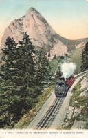 Rochers-de-Naye VD Dampfzug Dent de Jaman bahn