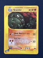 Pokemon Expedition Graveler #79 Reverse Holo Mint