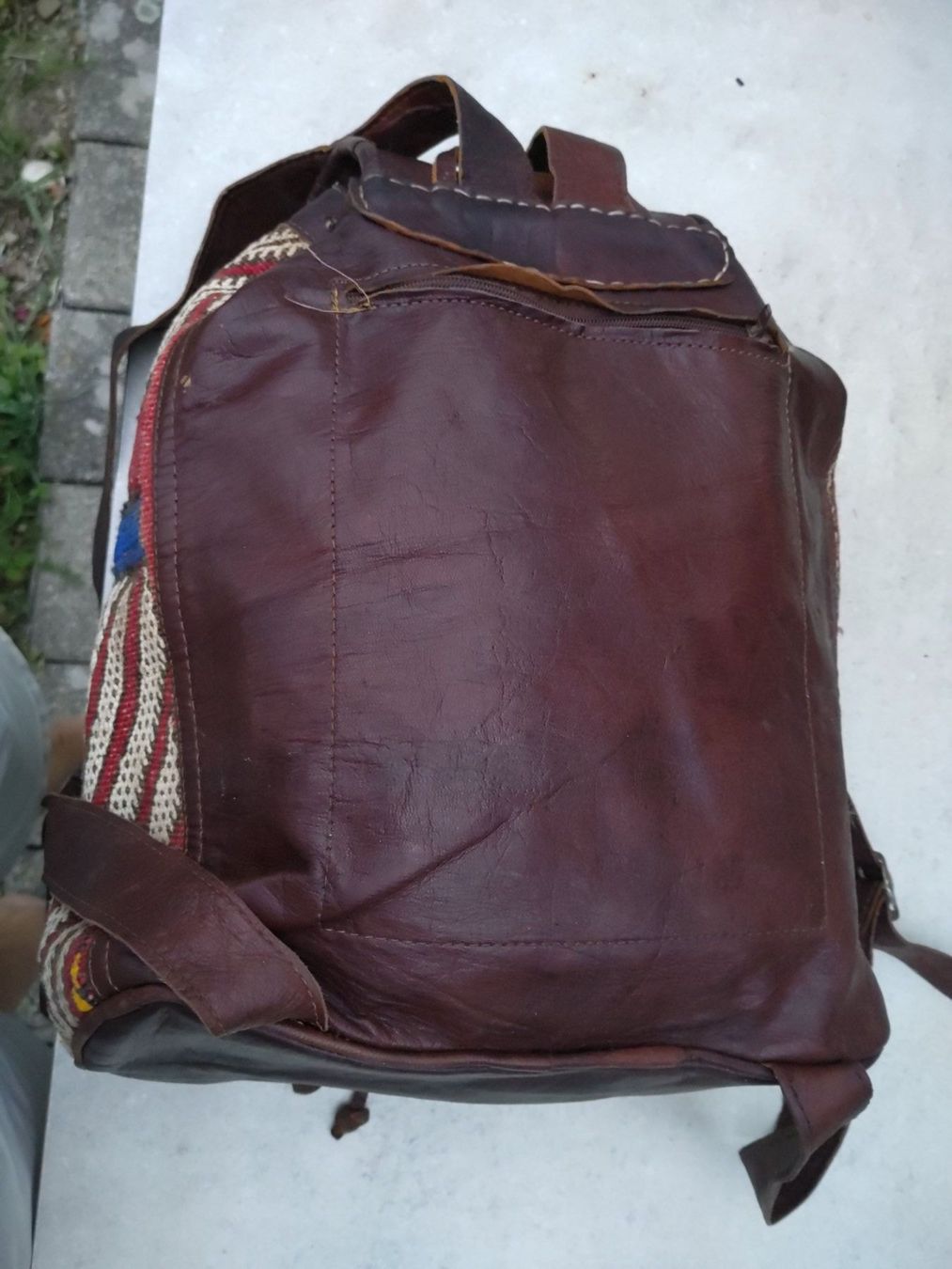 Zaini: Rucksack aus Marokko, Handarbeit – Usato da Aarwangen venduto da Riverman 2