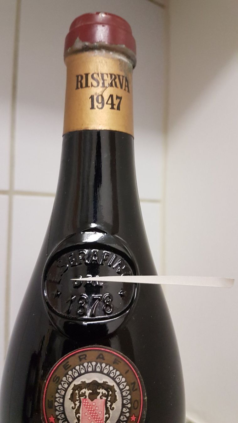 Vino: Barolo Enrico Serafino Riserva 1947 – Nuovo (secondo la descrizione) da Grenchen venduto da poggione 5