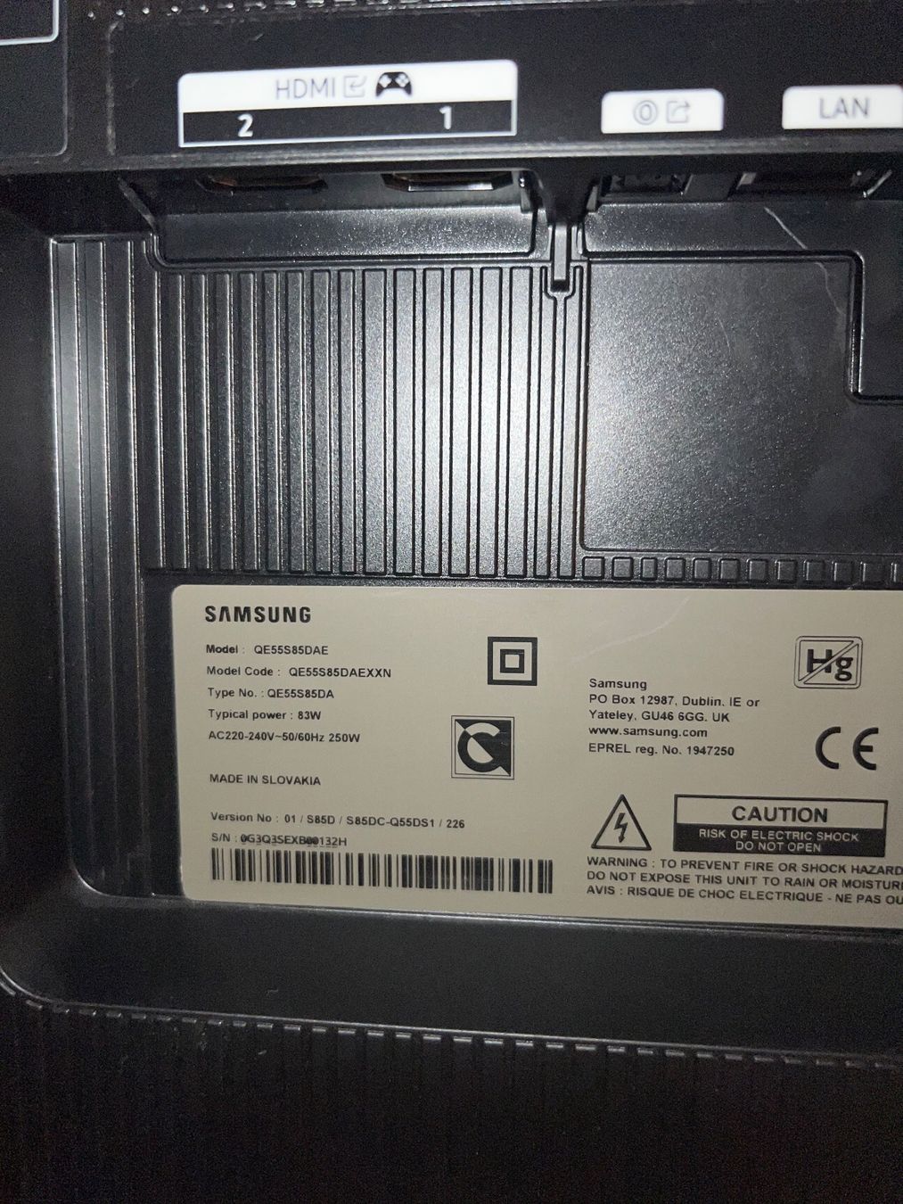 Samsung Televisori: SAMSUNG OLED TV 55 " Modell 2024 – Usato da Bülach venduto da vental22 2
