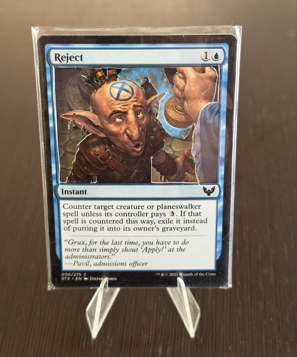 Magic The Gathering Carte collezionabili: Magic: The Gathering - Reject - Carta Singola 3D – Usato da S. Pietro venduto da nap_9xjt
