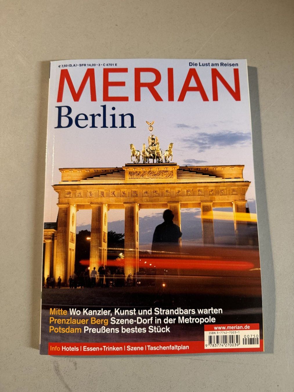 Riviste & Magazine: Merian Berlin März 2005 – Usato da Erstfeld venduto da Uhu1980