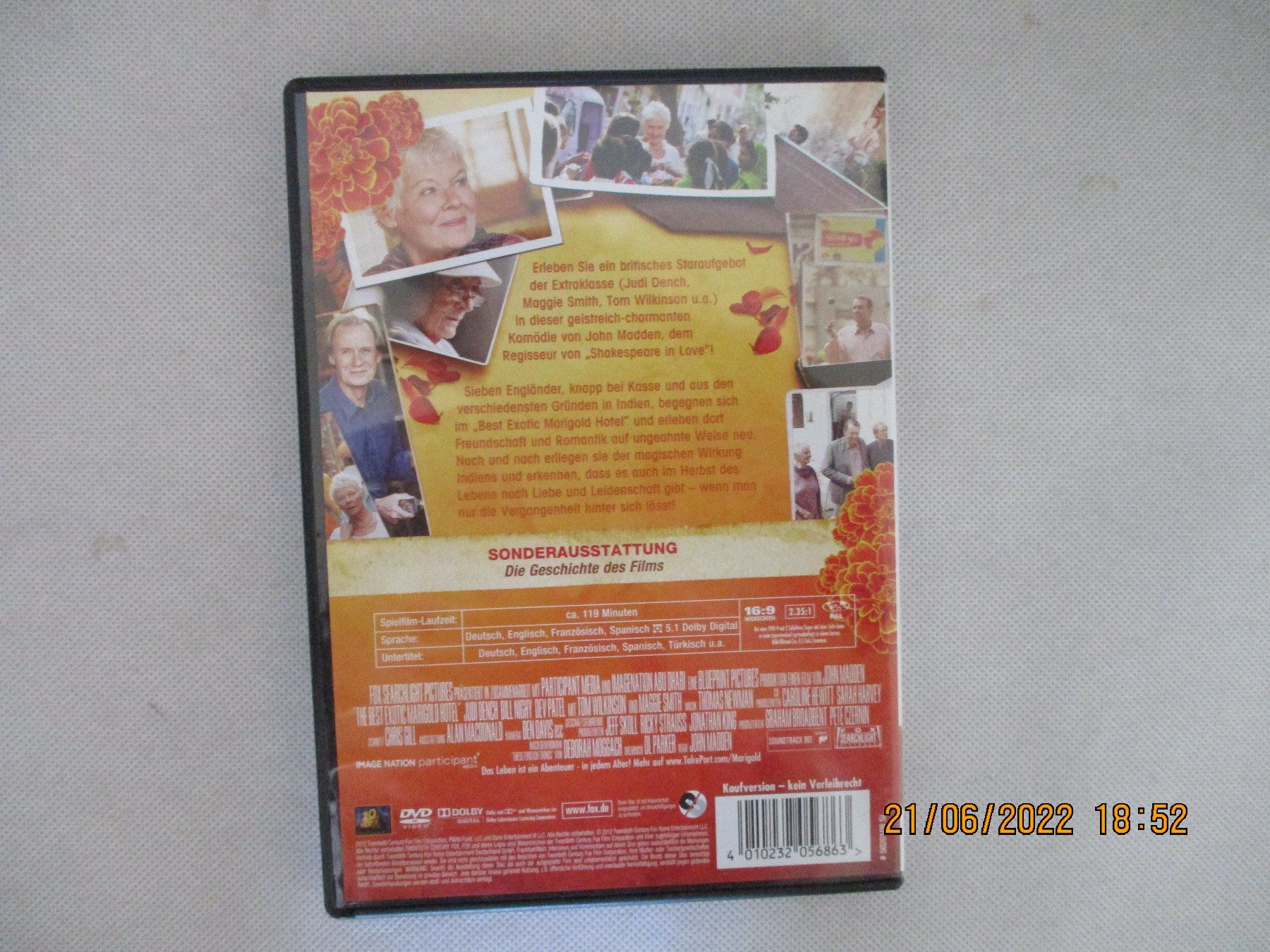 Tutti i DVDs: Best Exotic Marigold Hotel – Usato da Liestal venduto da Disc-Point 1