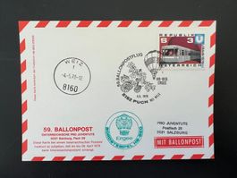 59. Ballonpostflug 1978 Weiz Puch    (G569)