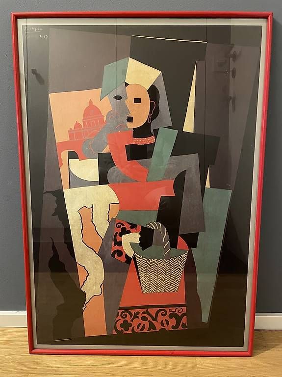 Dipinti: Tableau rouge Picasso – Usato da Bellevue venduto da san_df7y