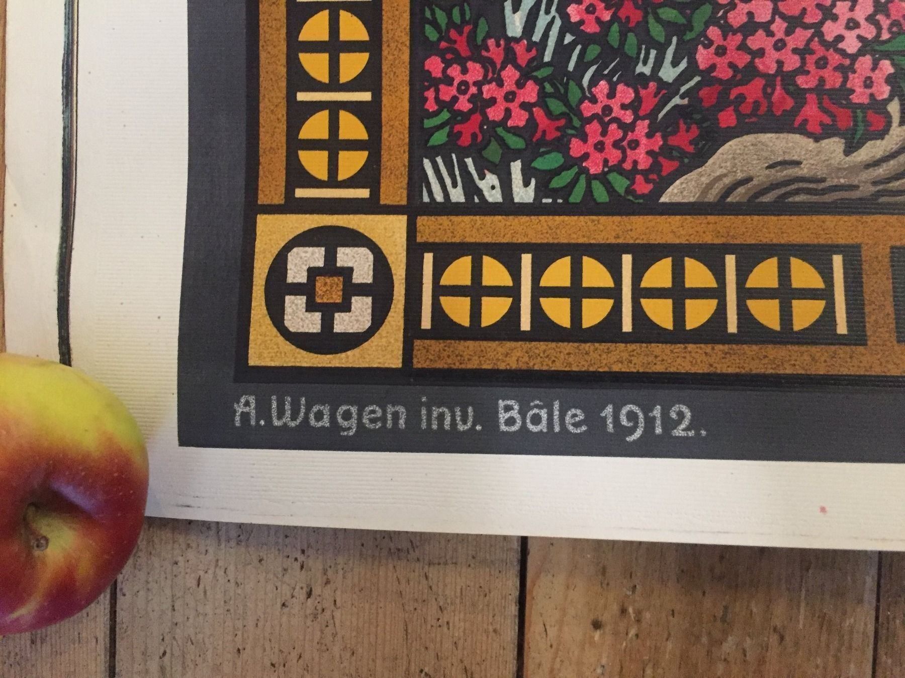 Poster & Bilder: Einsiedeln Schweizerkantone Plakat 1912 ORIGINAL – Gebraucht aus Trachslau von post35 1