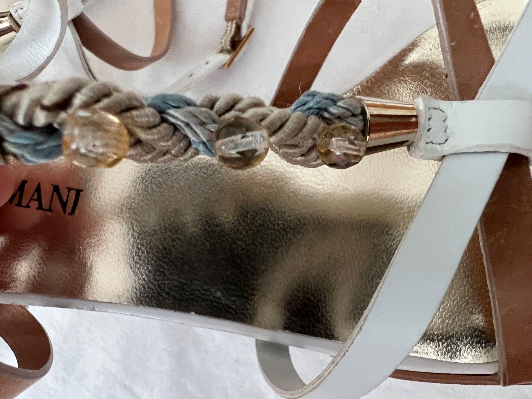 Armani Scarpe da donna: Giorgio Armani Strap Sandals – Nuovo (secondo la descrizione) da Genève venduto da eppla 3