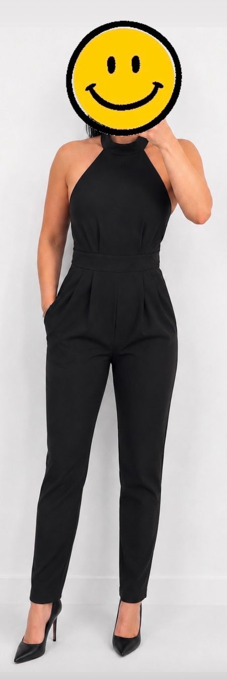 Wal G. Tute: Schwarzer Jumpsuit Marke Wal-G Gr M – Usato da Gossau SG venduto da Swisslady25 2