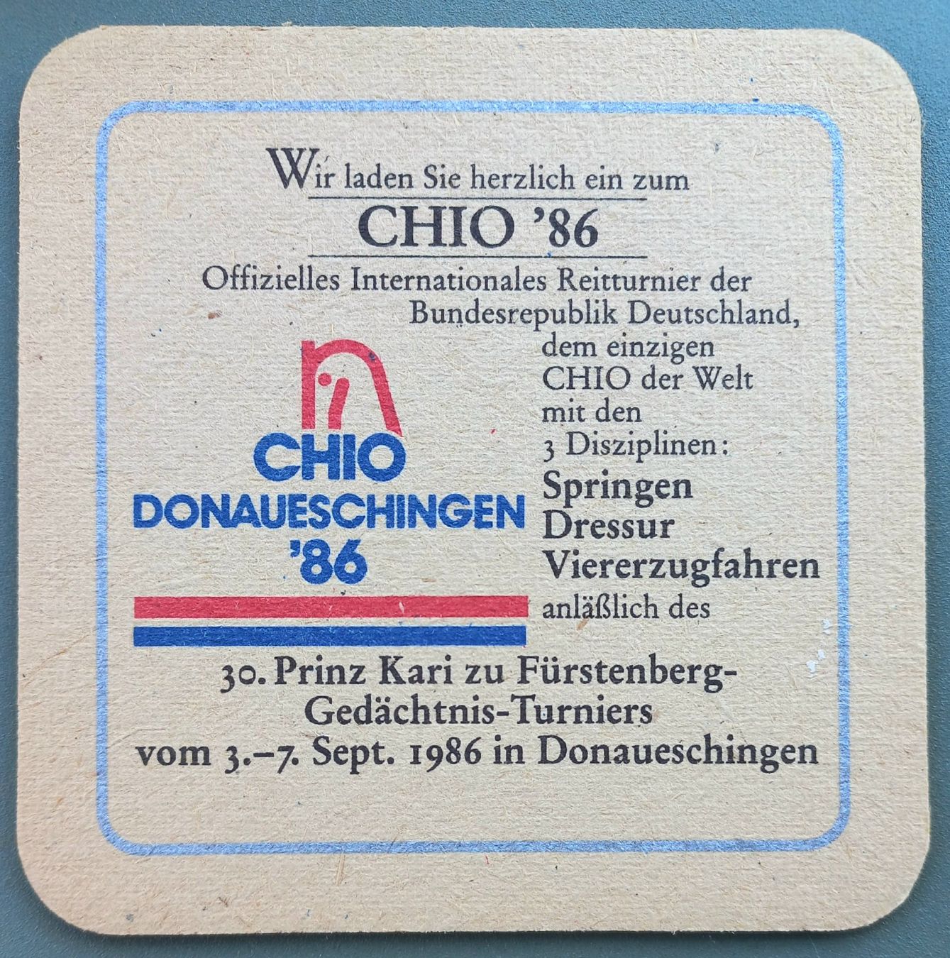 Fürstenberg Sottobicchieri: Bierdeckel - Fürstenberg - D – Usato da Niederuzwil venduto da lubimaja