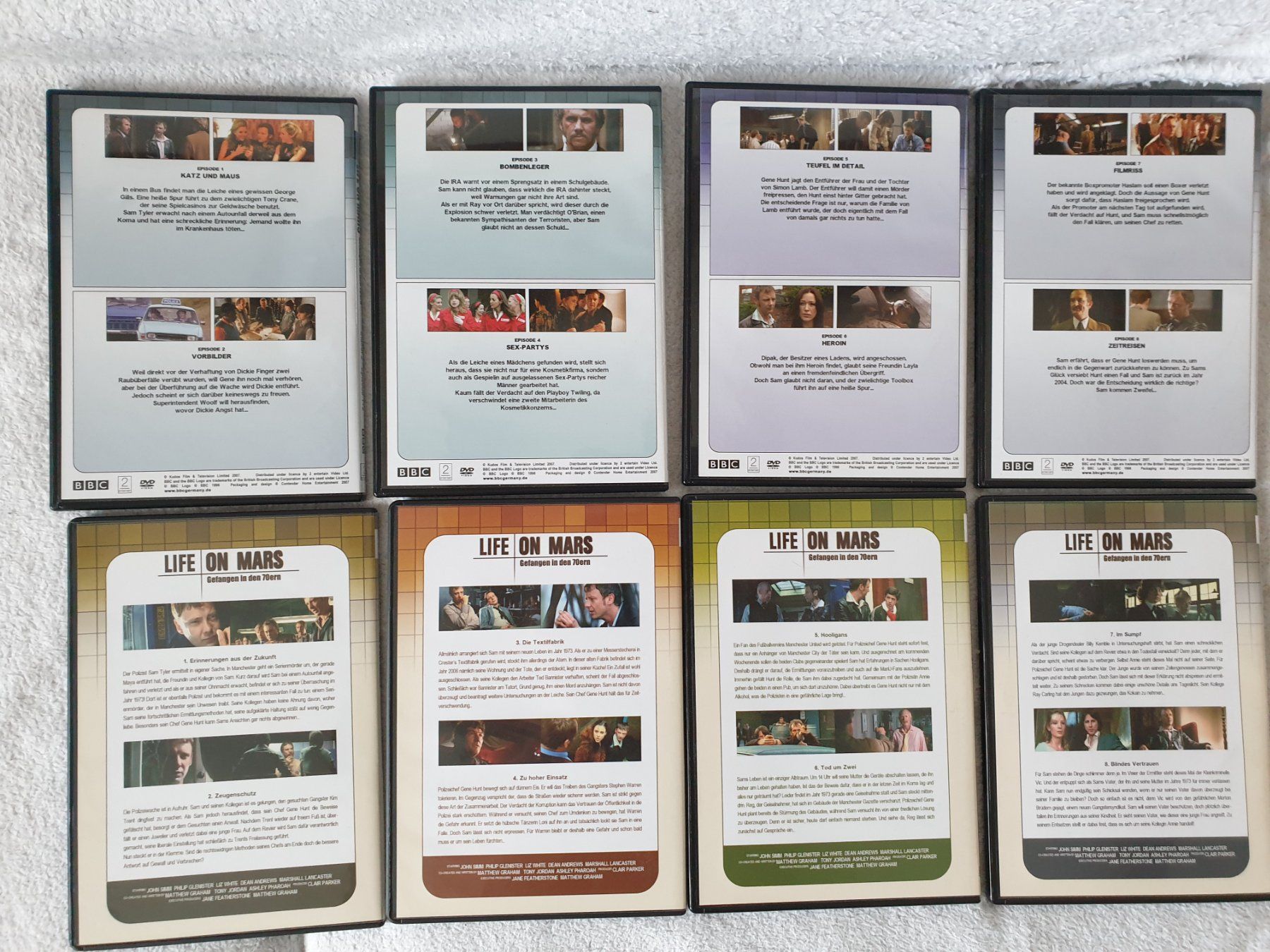 Tutti i DVDs: Life on Mars, Gefangen in den 70ern – Usato da Schönengrund venduto da Liane63 6