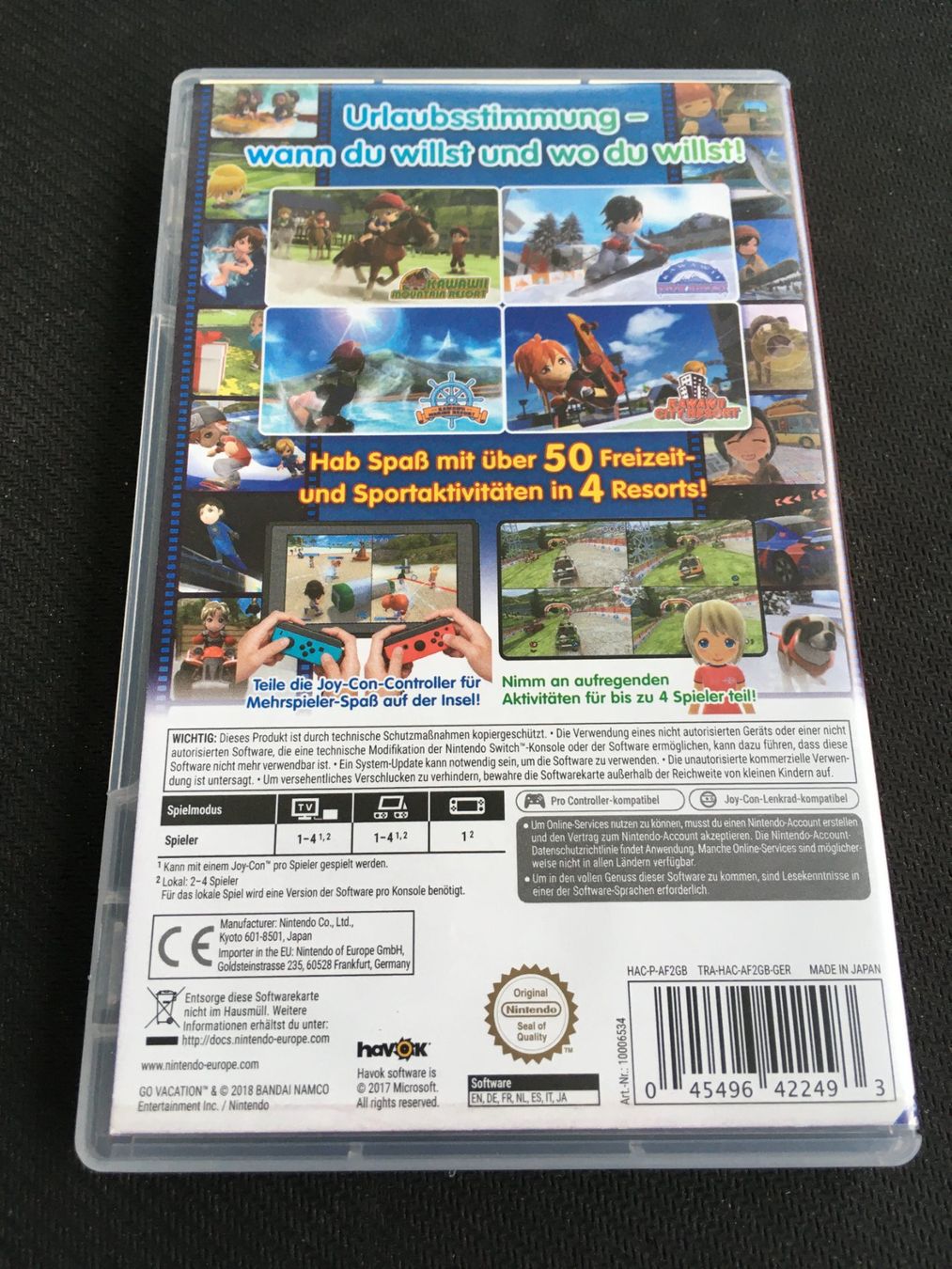 Nintendo Giochi: Go Vacation - Switch – Usato da St.Gallen venduto da sjosjo 1