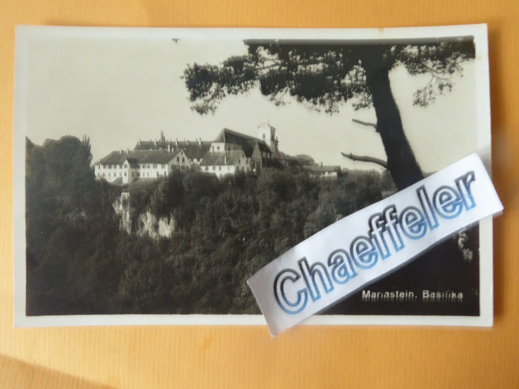 Ansichtskarten: Mariastein, Basilika – Neu (gemäss Beschreibung) aus Zürich von Chaeffeler