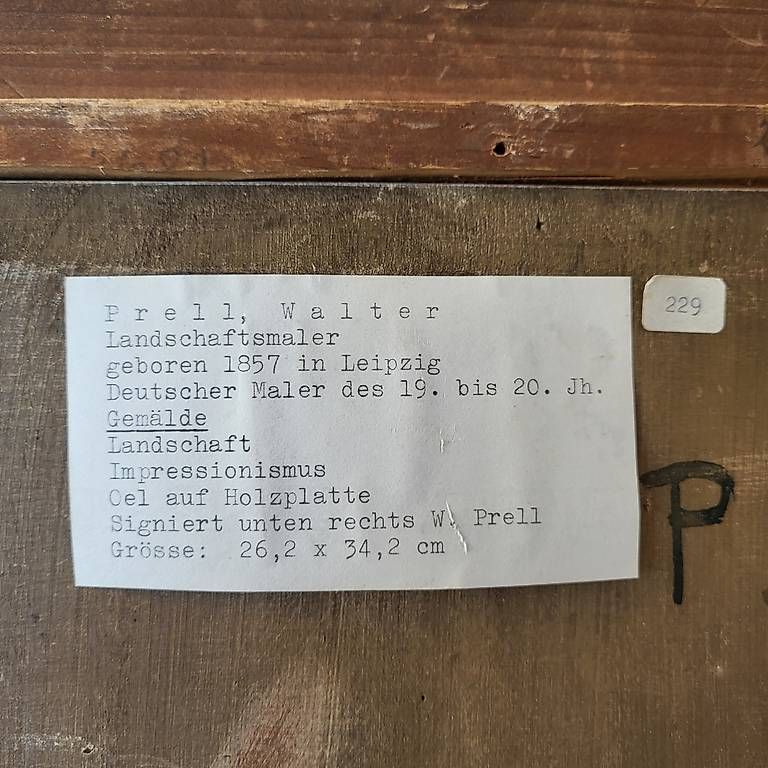 Dipinti: Prell Walter – Usato da Winterthur venduto da Bischu76 1