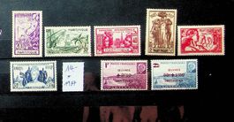 MARTINIQUE 2 SÉRIES NEUVES* 1937+44 COTE 14.00 EUROS /T192