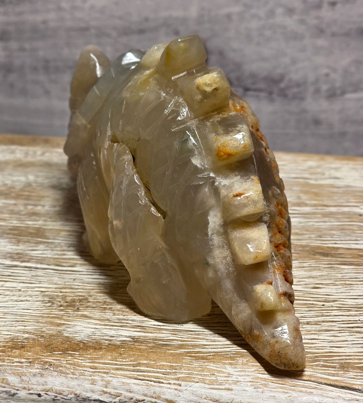 Minerali & Pietre curative: Cherry Achat Triceratops 366g – Nuovo e nell'imballaggio originale da Matzingen venduto da Shay_Crystalz 2
