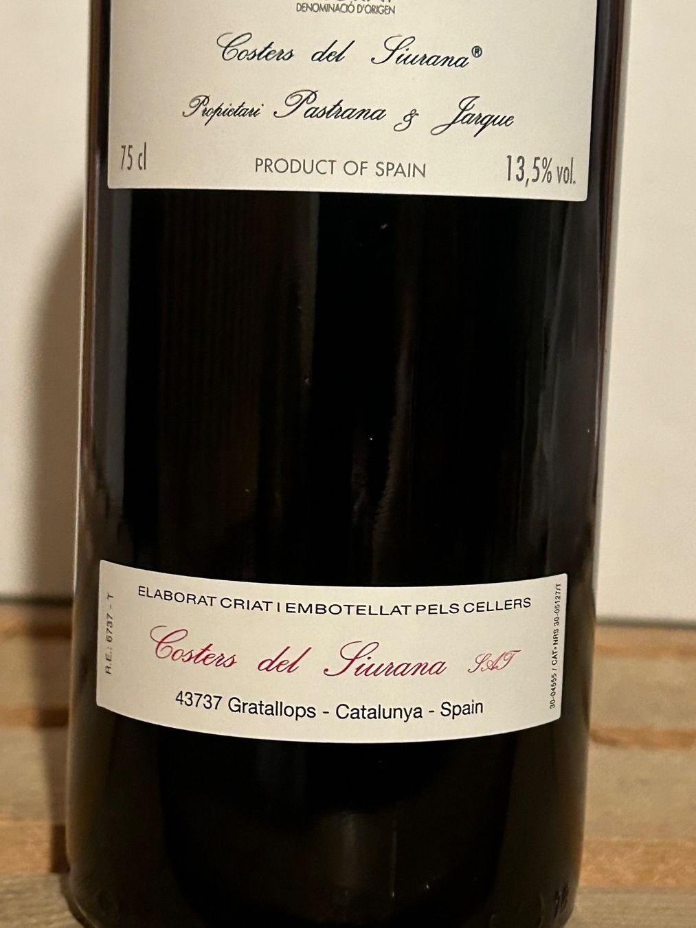 Wein: Superbe CLOS DE L’OBAC 1994 Priorat – Neu (gemäss Beschreibung) aus Roche VD von avediscipule 2