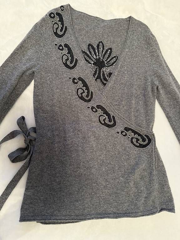 Maglioni & Felpe: Wickel Pullover Grau  – Usato da Füllinsdorf venduto da Rivai 1