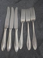 BSF Platura 90 Silberbesteck | 3 Messer & 3 Gabeln (428g)