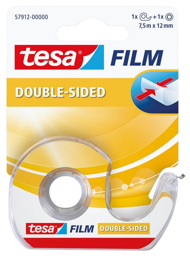 Aufkleber: TESA® Doppelseitiges Klebeband Film – Neu und originalverpackt aus Oensingen von Liquidations-Shop