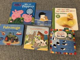 Kinderbuch Set, 5 Teile, verschiedene Themen, guter Zustand