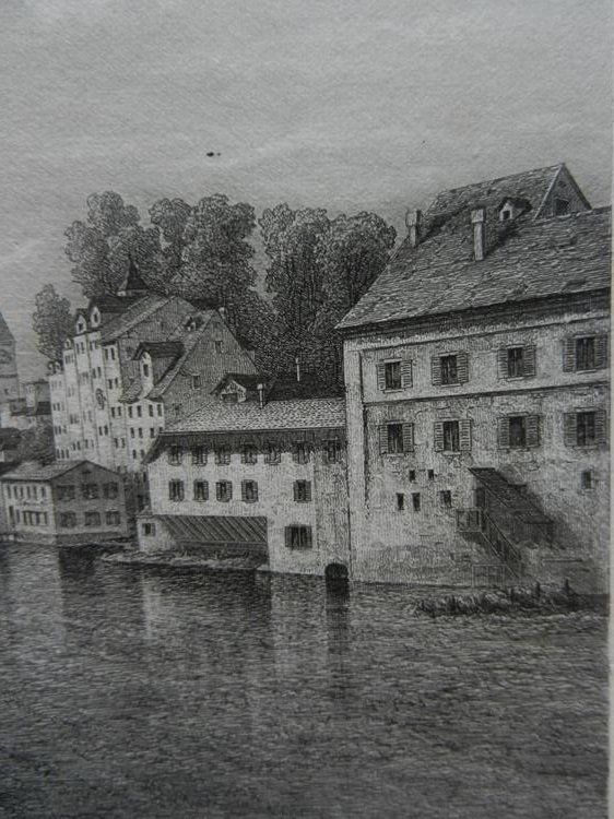 Incisioni: Zürich Schipfe Limmat – Usato da Risch venduto da Rischli15 8