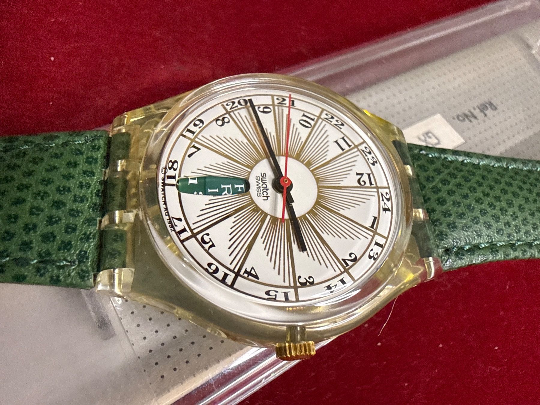 Swatch Orologi: Swatch 1992 ungetragen – Nuovo (secondo la descrizione) da Pfeffingen venduto da Allhandelklgwatches 1