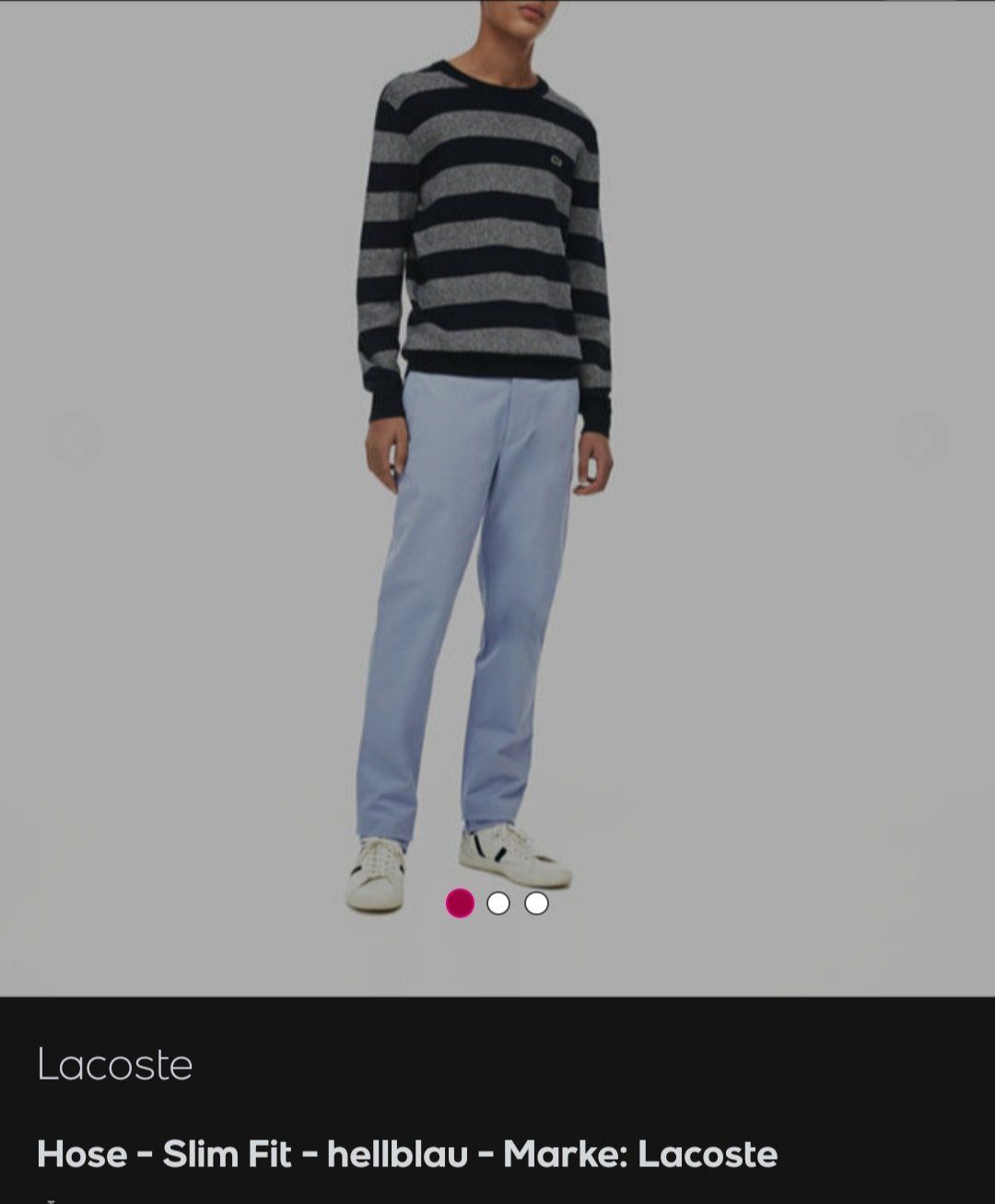 Lacoste Pantaloni: Lacoste – Nuovo e nell'imballaggio originale da Matten b. Interl venduto da asi_y5cb 2