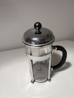 French Press Kaffeebereiter Metall Glas