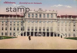 1921 AK Wien Schönbrunn - Lustschloss von der Gartenseite