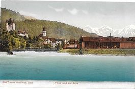Thun und die Aare