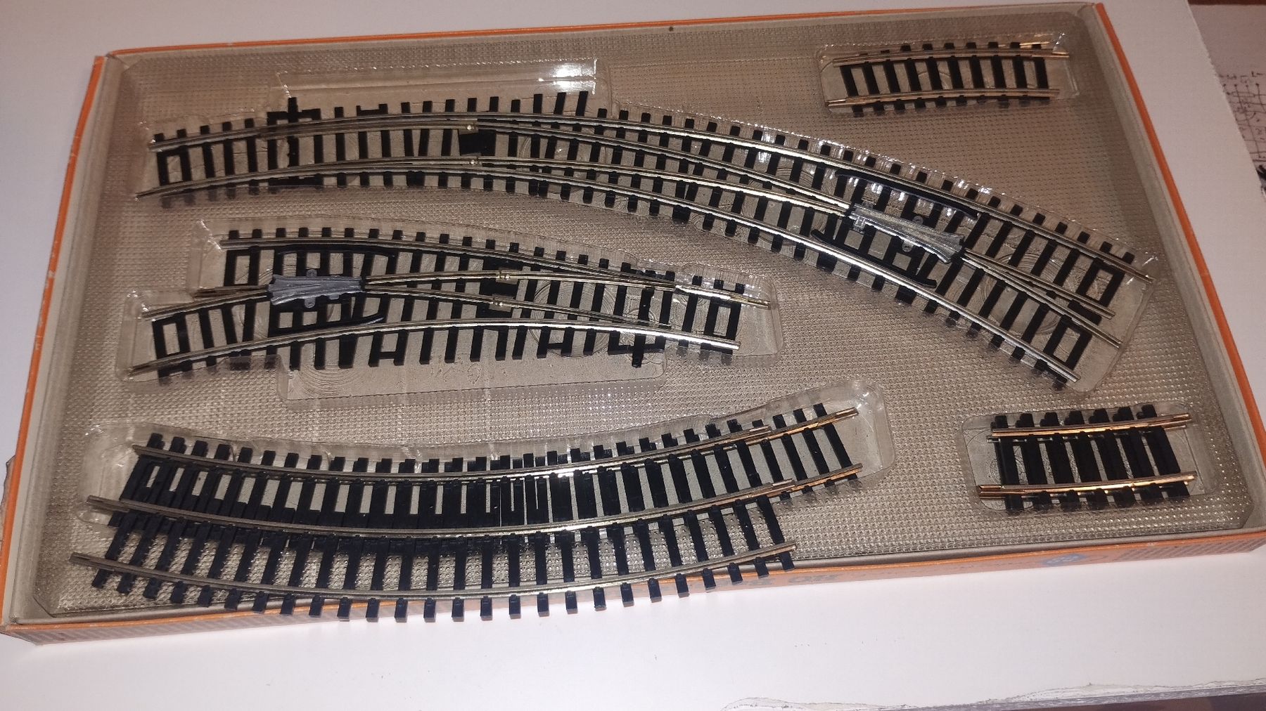 Roco Modelleisenbahnen: Bogenweichen Spurwechsel – Gebraucht aus Chur von luchs59
