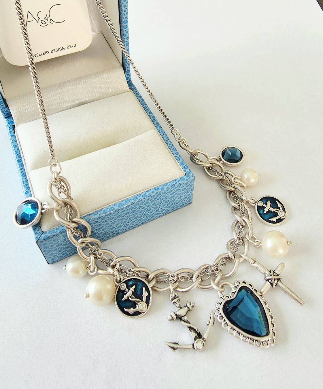 Colliers: Maritimen Design Collier - A&C neu – Neuf avec emballage d'origine à Uetikon am See par Springdream 4
