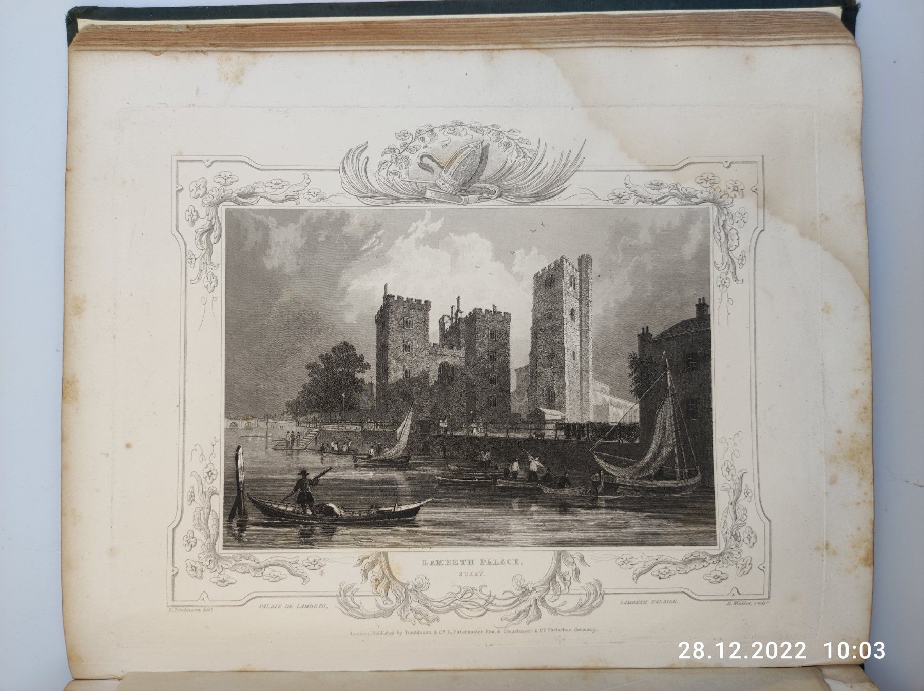 Libri: THAMES AND MEDWAY 1840 – Usato da Goldach venduto da Gaip 1