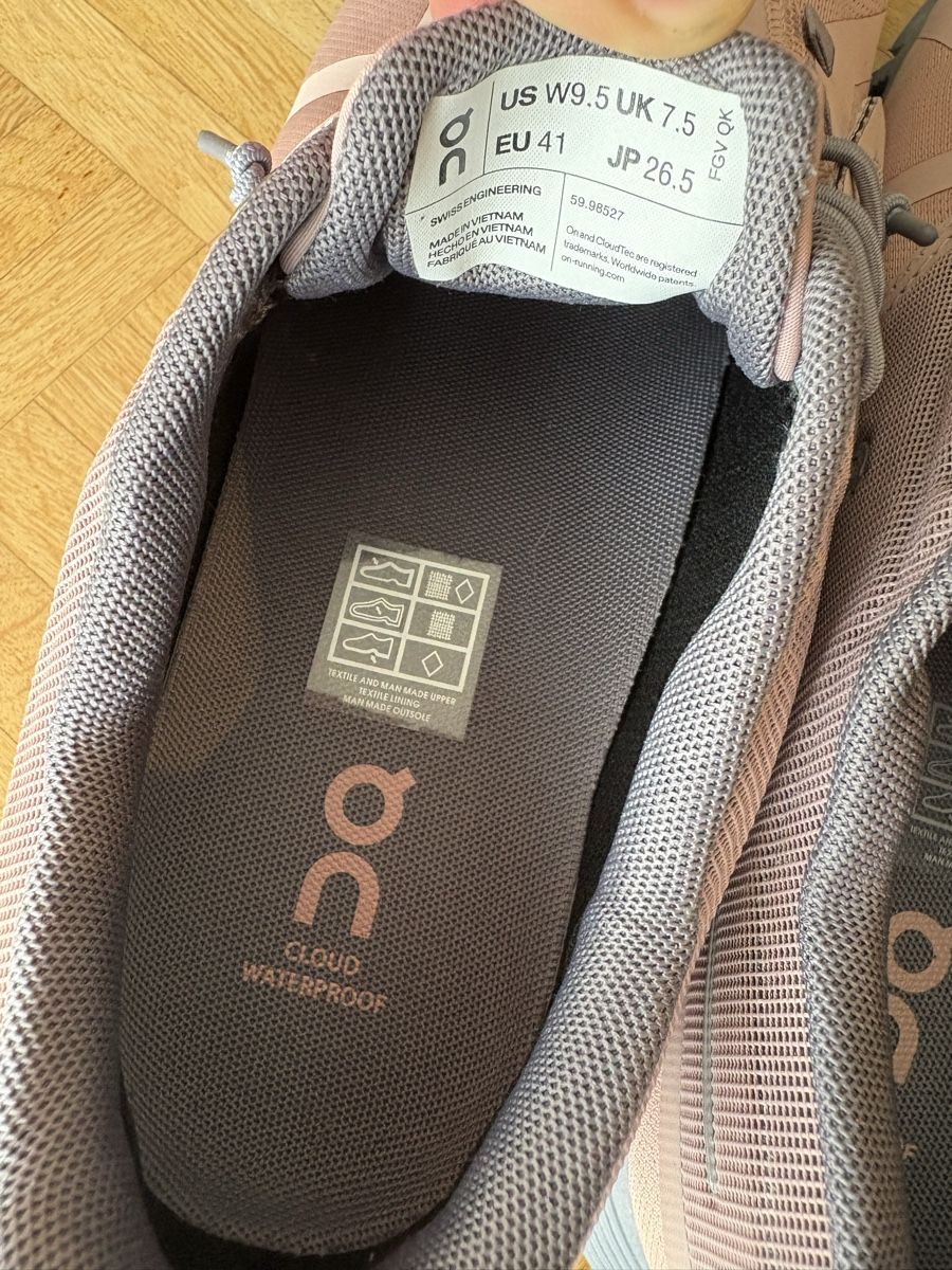 On Scarpe da donna: On Cloud Waterproof Gr.41 – Nuovo (secondo la descrizione) da Windlach venduto da maya55 2