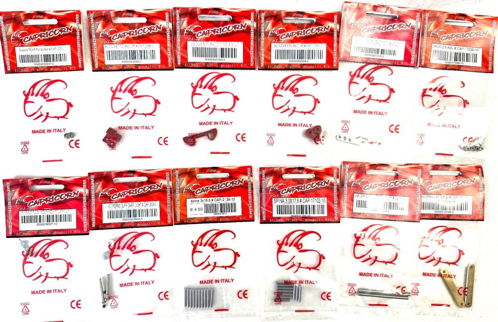 RC Kits de montage: SET *8* DE PIÈCES POUR CAPRICORN LAB C 804 SL 1/8 ON-ROAD – Neuf avec emballage d'origine à Yverdon-les-Bains par Fijo-rc