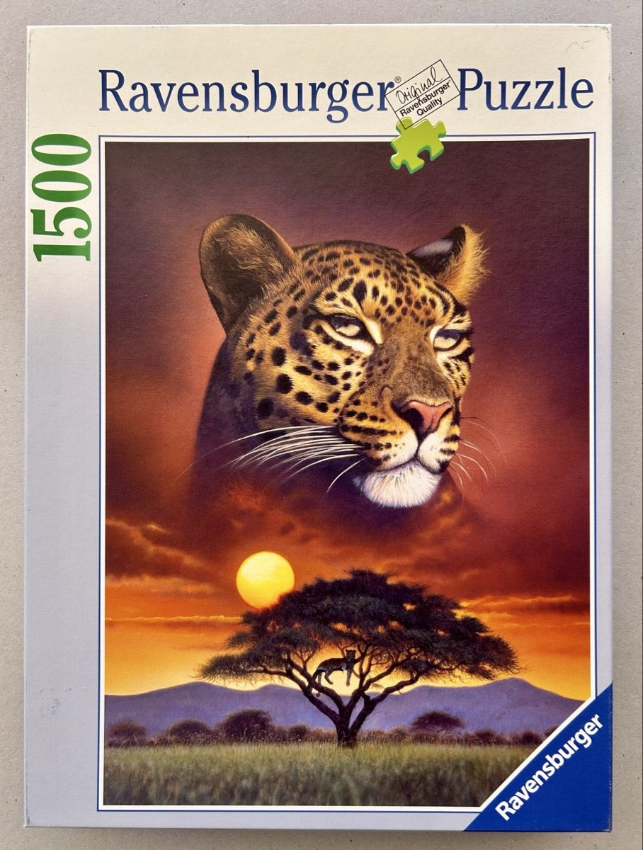 Ravensburger Puzzle: Ravensburger, 1500 Teile, Herr der Steppe, vollständig – Usato da Bühler venduto da Schluempfli01