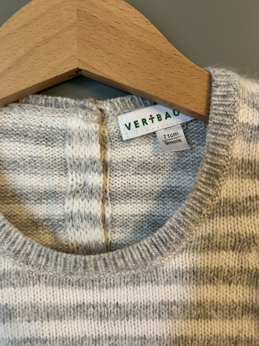 Vertbaudet Vestiti & Gonne: Verbaudet Strickkleid (74) – Usato da Basel venduto da enfantdor 1