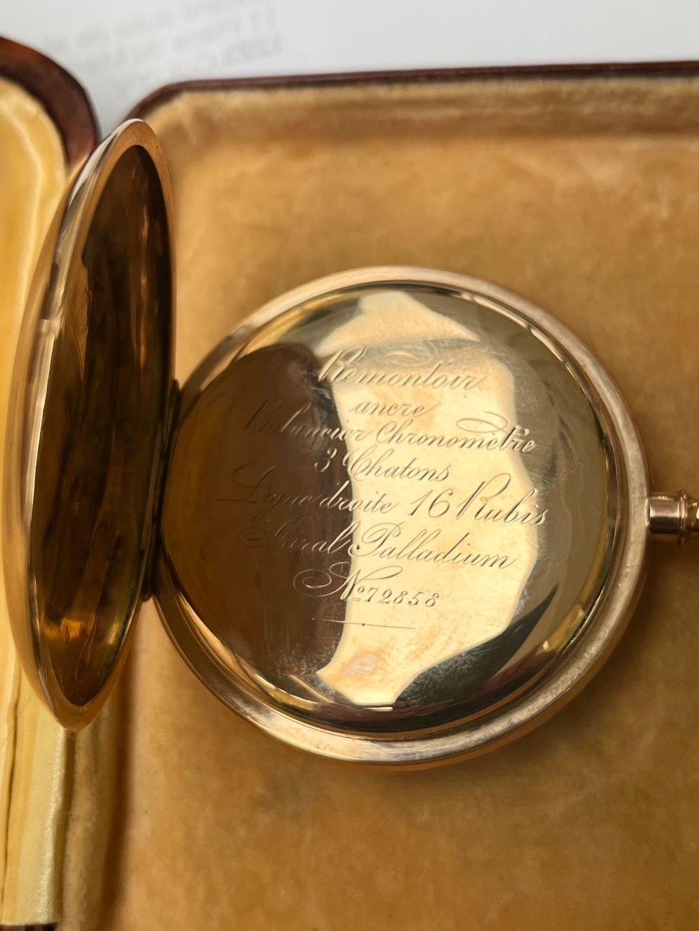 Orologi: Montre de poche savonnette or – Usato da St-Légier-Chiésaz venduto da Antichorloge 2