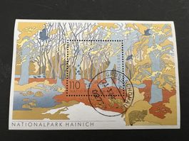 BRD Block 052 – gestempelt – Nationalpark Hainich (E1324)