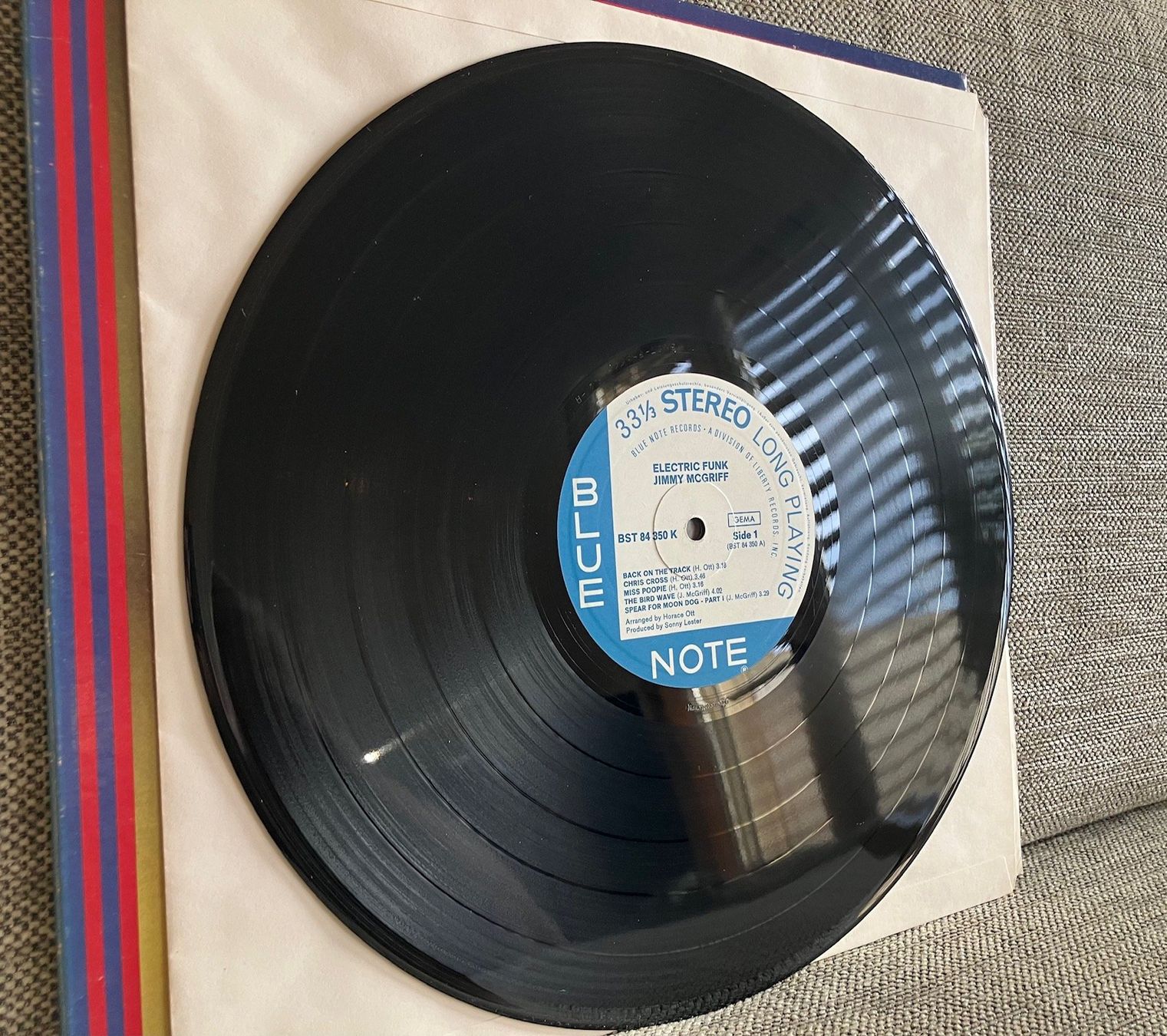 Dischi in vinile: Jimmy McGriff - Electric Funk - Blue Note – Usato da Bonstetten venduto da C3gLover 4