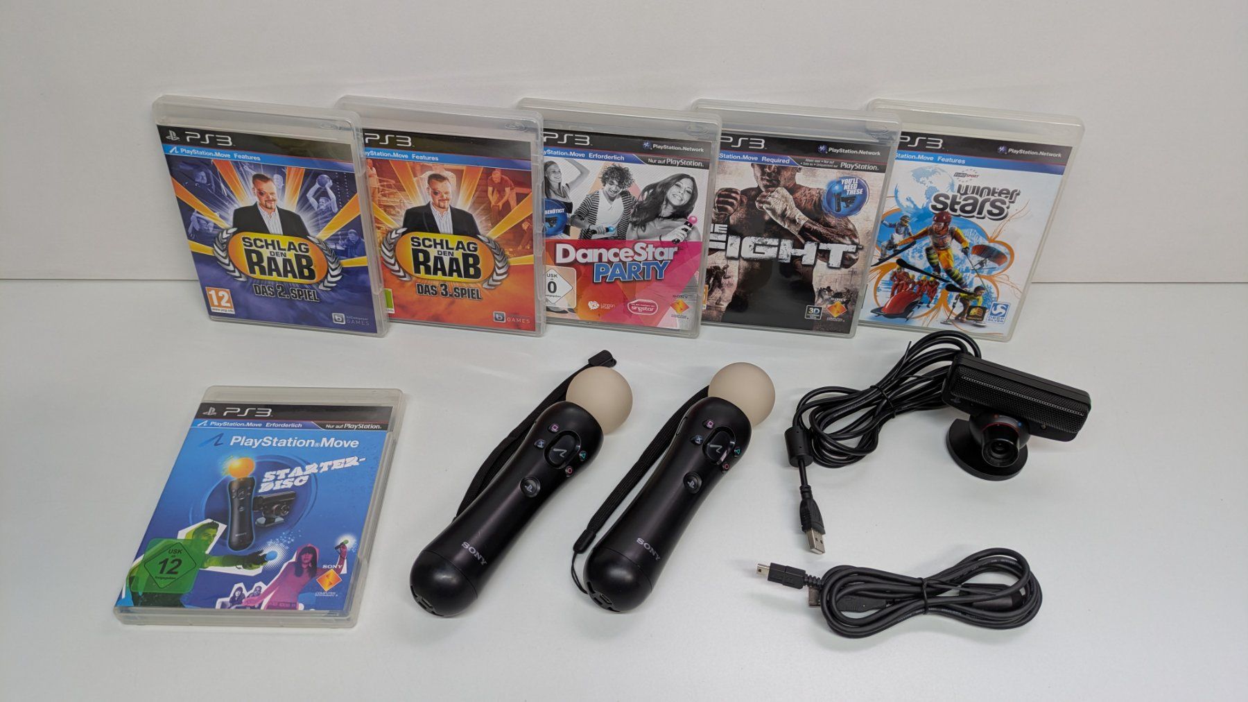 Sony Giochi: PlayStation 3 Move Set + 5 Games – Usato da Menziken venduto da mame18