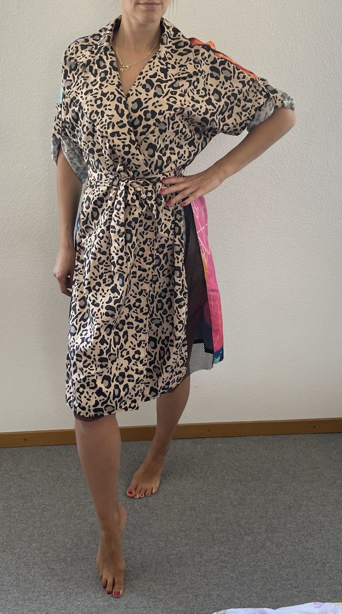Vestiti: Leichtes Sommerkleid mit Printmix, Grösse S/M – Nuovo (secondo la descrizione) da Münchenstein venduto da nel_57mj 6