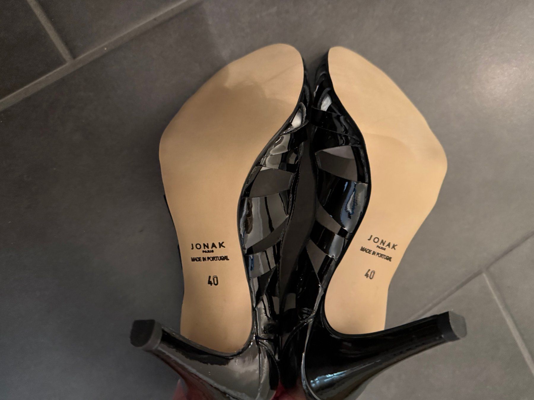 Jonak Scarpe da donna: JONAK Pumps Djeny, Lackleder, Grösse 40 – Nuovo (secondo la descrizione) da Wittinsburg venduto da redrose296 4