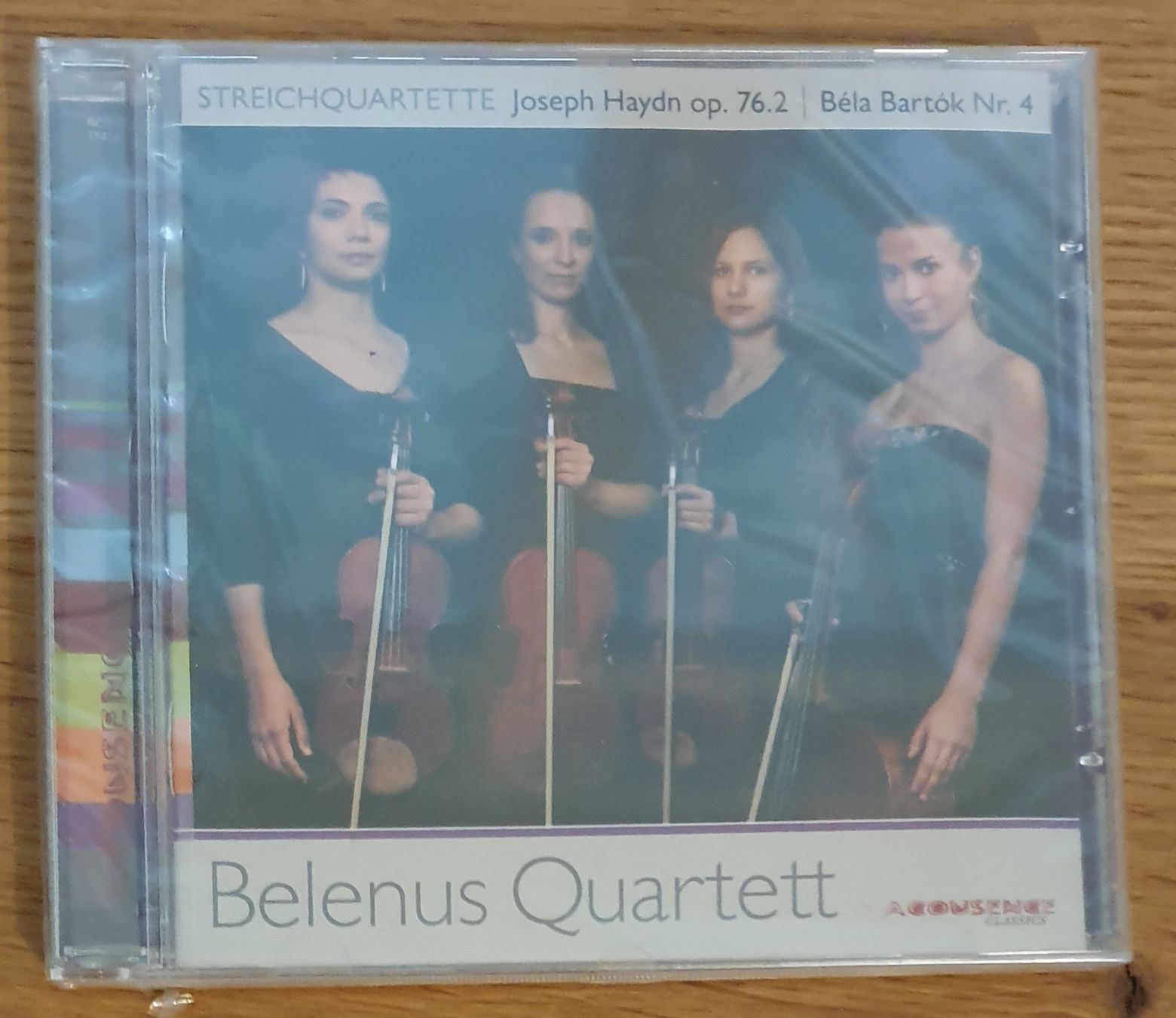 CD: neue Klassik CD Belenus Quartett – Nuovo e nell'imballaggio originale da Zürich venduto da Philotimo