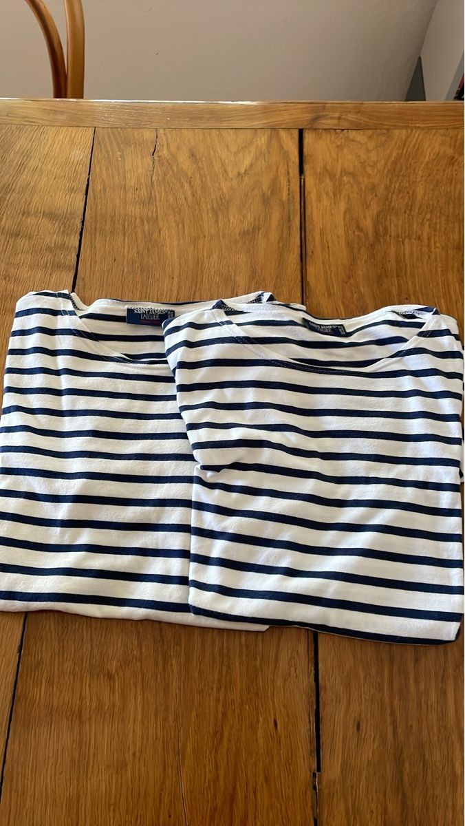 Saint James T-shirt: Due magliette Marinière St. James  – Usato da Lugano venduto da tom_hg62