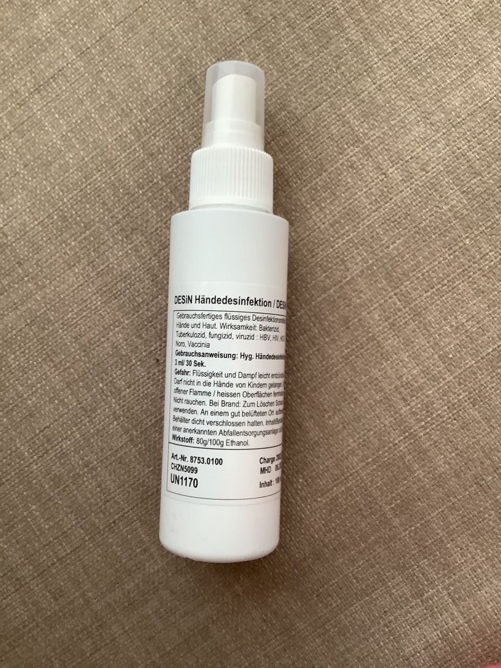 Prodotti per la cura: Händedesinfektion / hand disinfectant – Nuovo e nell'imballaggio originale da Zürich venduto da eli_685m