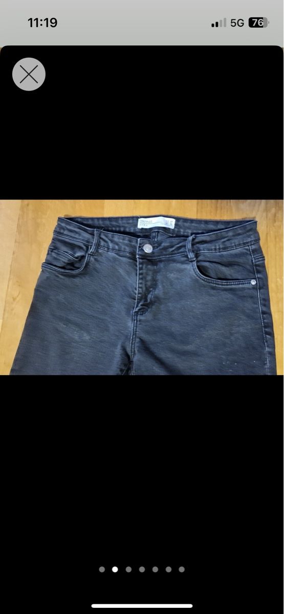 Zara Jeans: Jeans Zara gr38 . Schwarz Denim – Usato da Aeschlen ob Gunten venduto da Sonjan 3